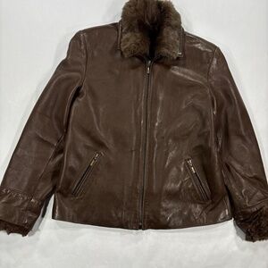 Vintage Wilson’s Leather Flare Jacket